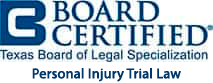 Personal Injury Trial Law Board Certified Logo