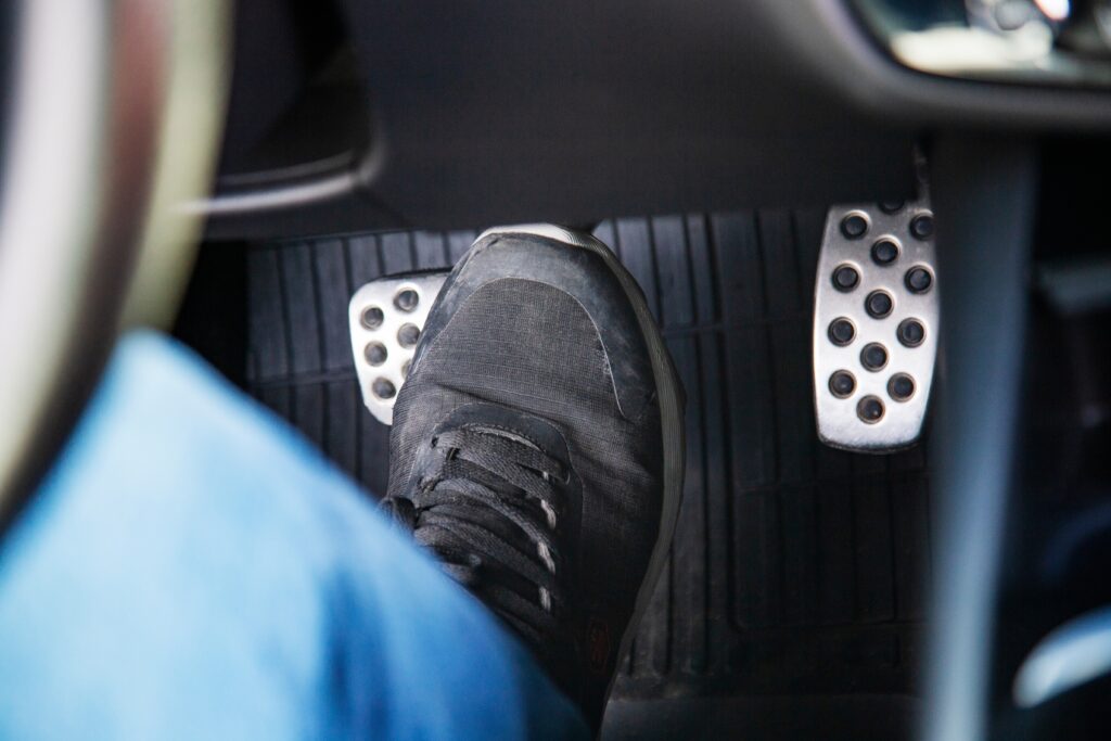 Improper braking and sudden stops